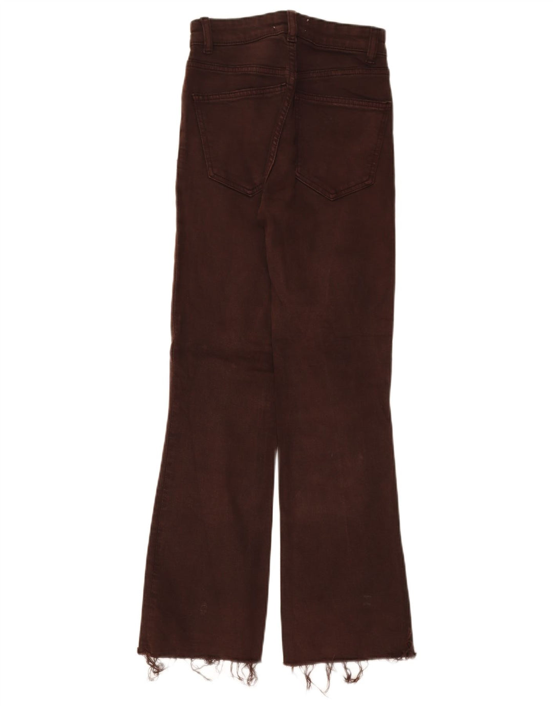 Calça jeans feminina ZARA Bootcut W22 L26 marrom
