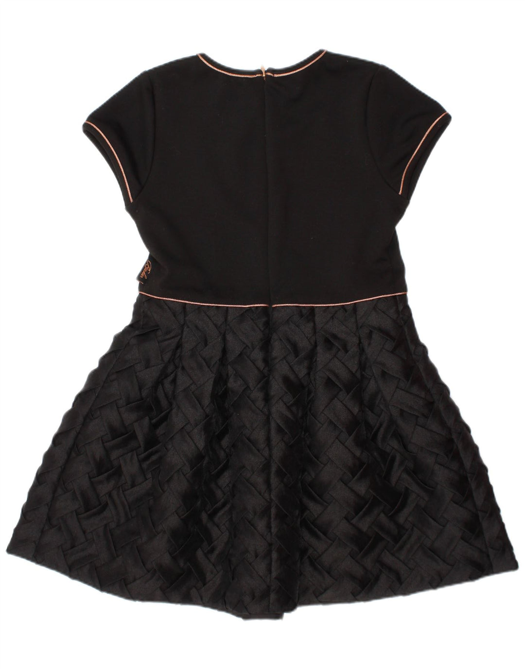Vestido evasê feminino Ted Baker 5-6 anos poliéster preto
