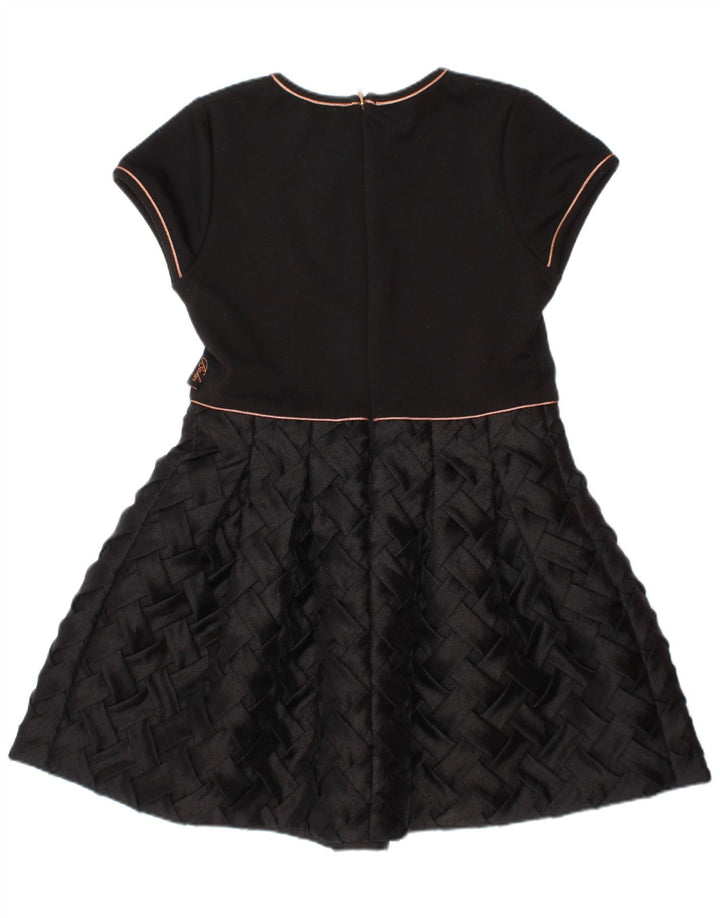 Vestido evasê feminino Ted Baker 5-6 anos poliéster preto