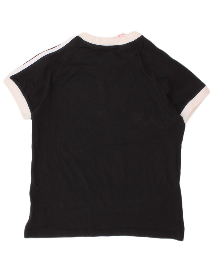 Camiseta Adidas Menino 7-8 Anos XS Preto Algodão