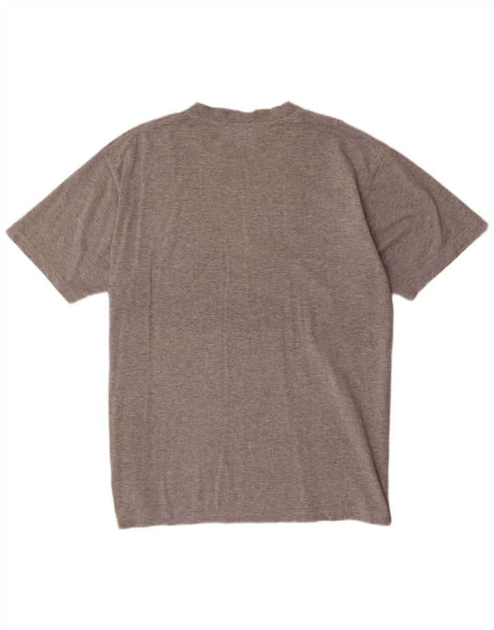 Camiseta masculina FILA Top XL cinza manchado