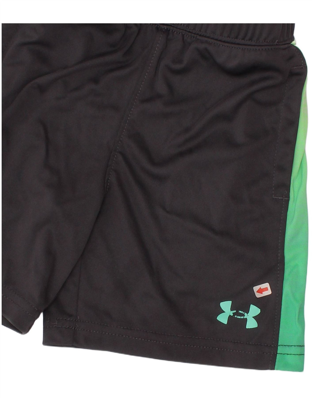 Shorts esportivos masculinos Under Armour 7-8 anos cinza colorblock
