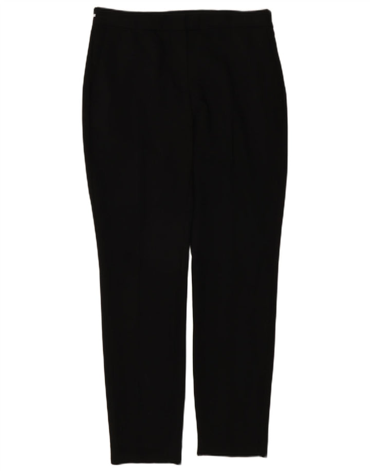 Zara Calça Chino Feminina Slim Pequena W26 L26 Preta