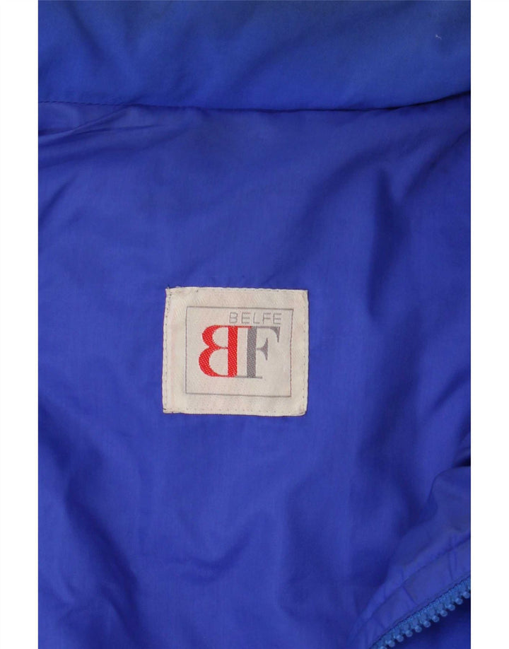 Jaqueta acolchoada masculina Belfe IT 50 grande poliéster azul
