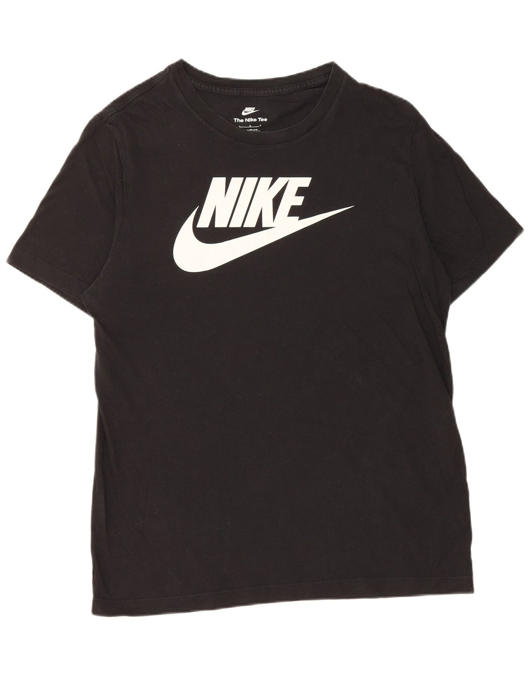 Camiseta gráfica masculina Nike grande algodão preto