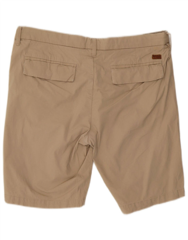 TIMBERLAND Mens Chino Shorts W35 Grande Algodão Bege