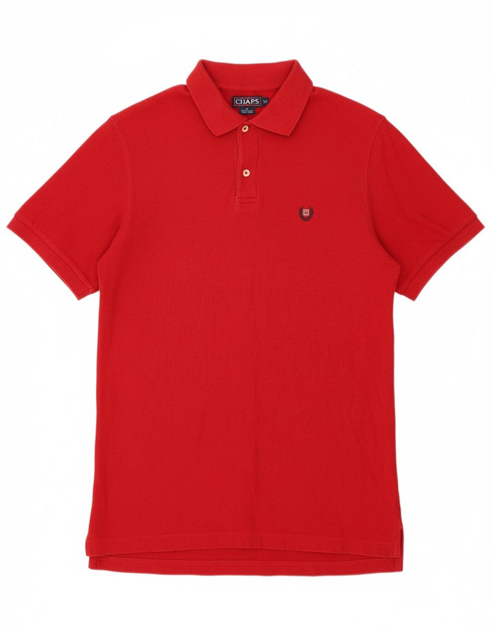 Camisa polo masculina CHAPS médio algodão vermelho