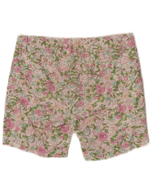 Benetton Meninas Shorts Casual 11-12 Anos 2XL W29 Multicolorido Floral