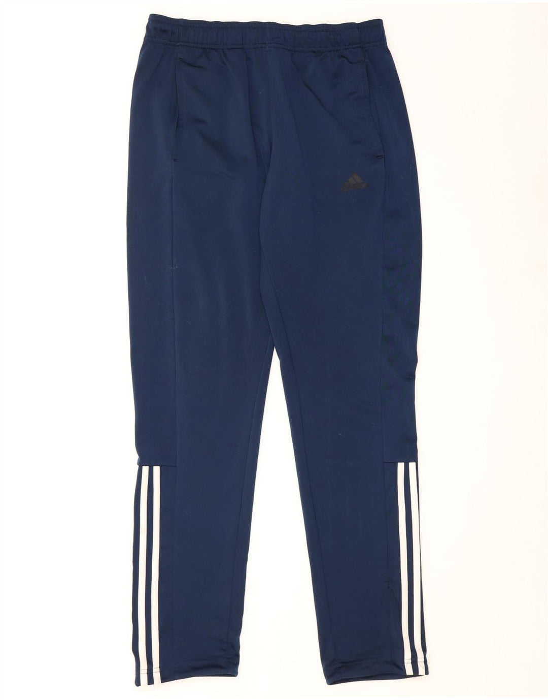 Calça de treino masculina Adidas médio azul marinho poliéster