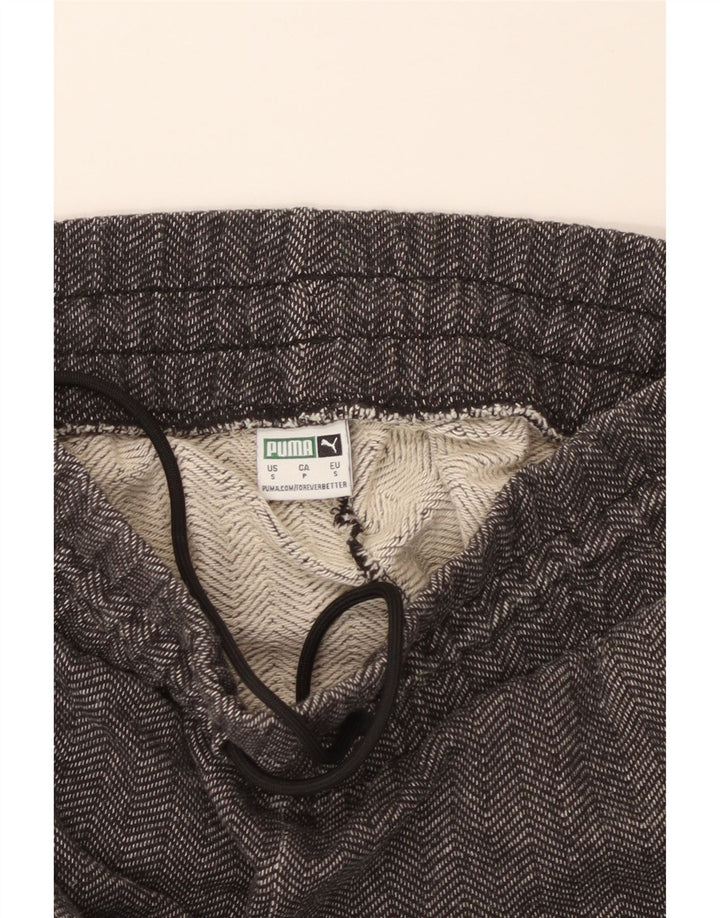 Calça de treino feminina PUMA UK 10 pequena espinha de peixe cinza