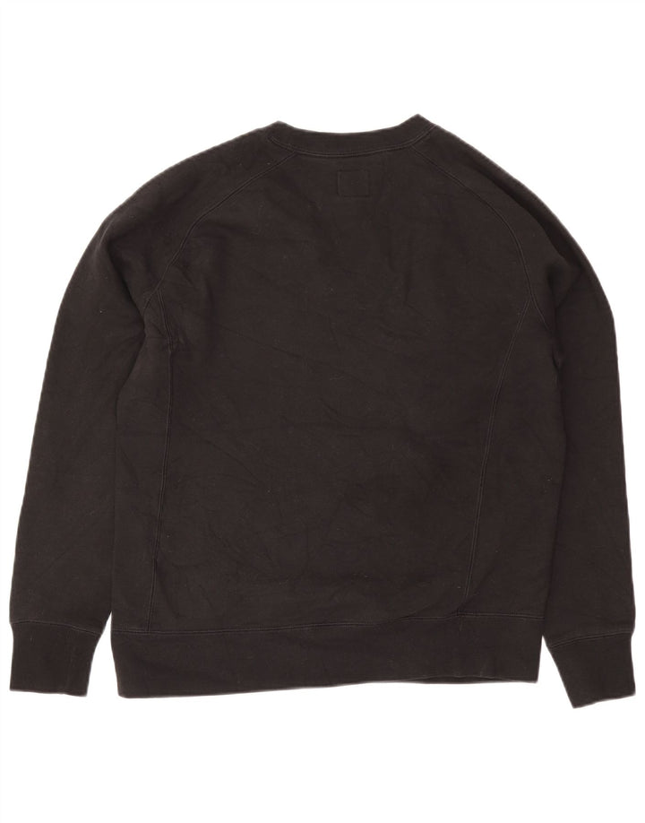 Champion masculino petit gráfico moletom jumper pequeno algodão preto