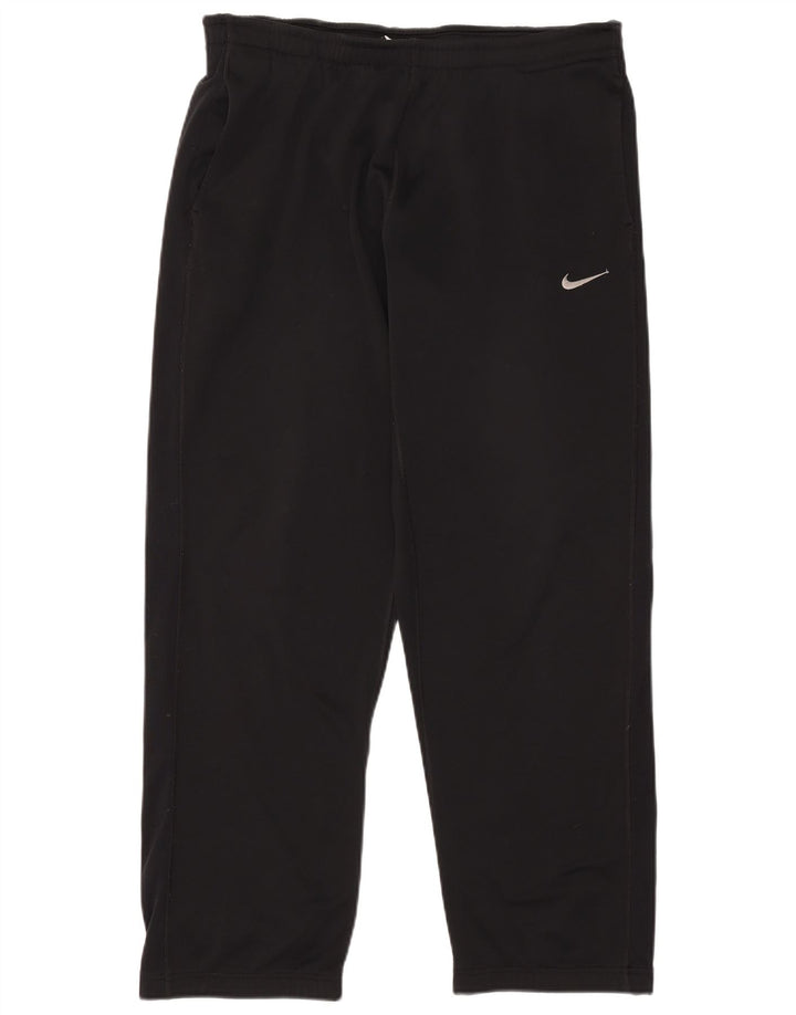Calça de treino masculina Nike Therma-Fit grande poliéster preto