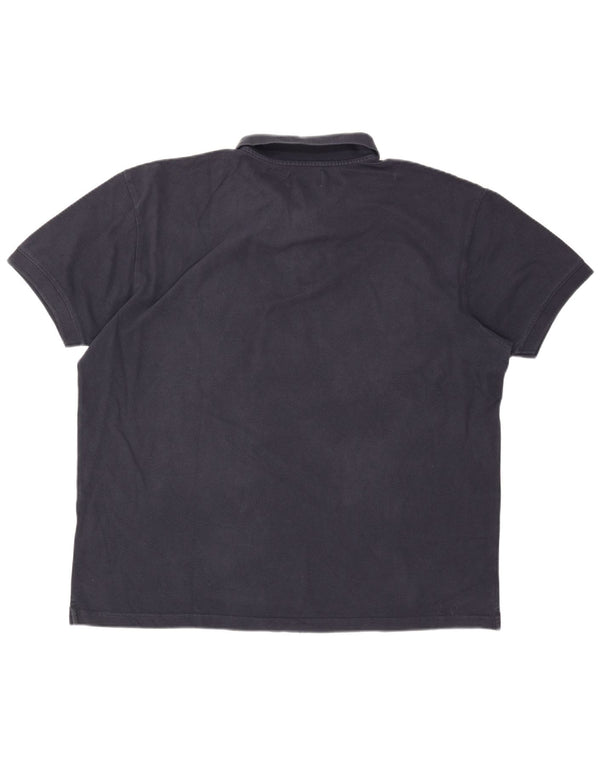 Camisa polo masculina Marlboro Classics 4XL azul marinho