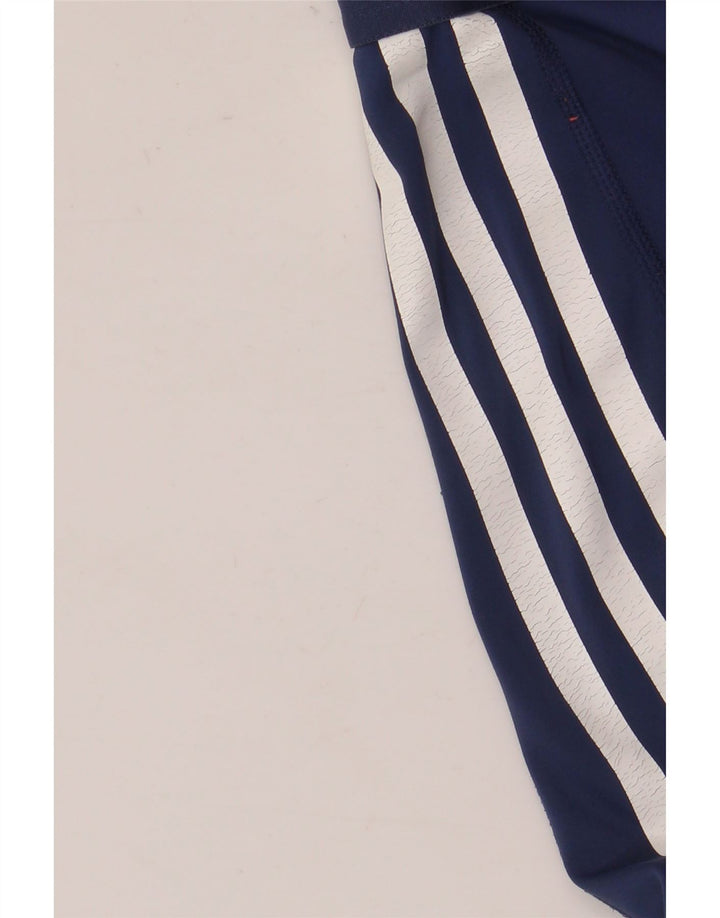Leggings Adidas Aeroready Femininas UK 12/14 Médio Azul Marinho