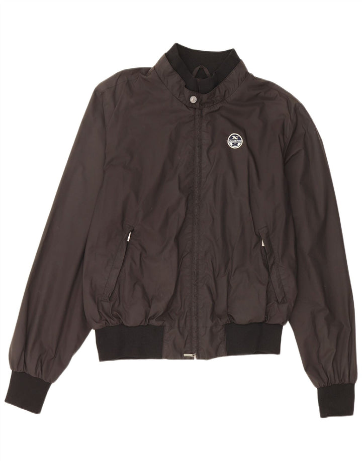 Jaqueta bomber masculina North Sails UK 44 2XL poliamida preta
