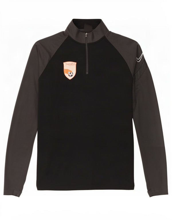 Nike Mens Graphic Pullover Treino Top Pequeno Preto
