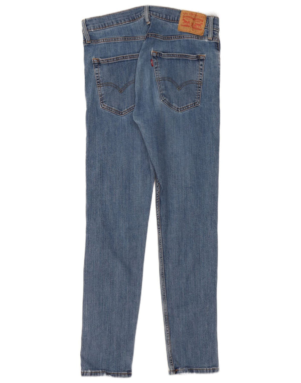 Calça jeans masculina Levi's 512 Slim Tapered W32 L32 azul algodão