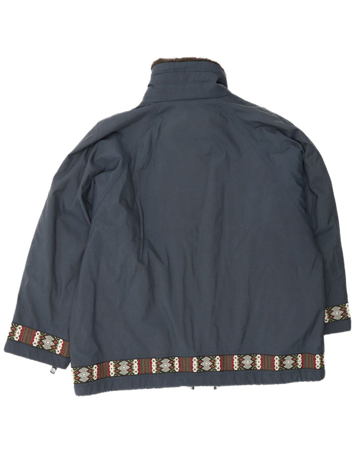 Jaqueta corta-vento feminina grande CIESSE PIUMINI tamanho 48 grande azul marinho