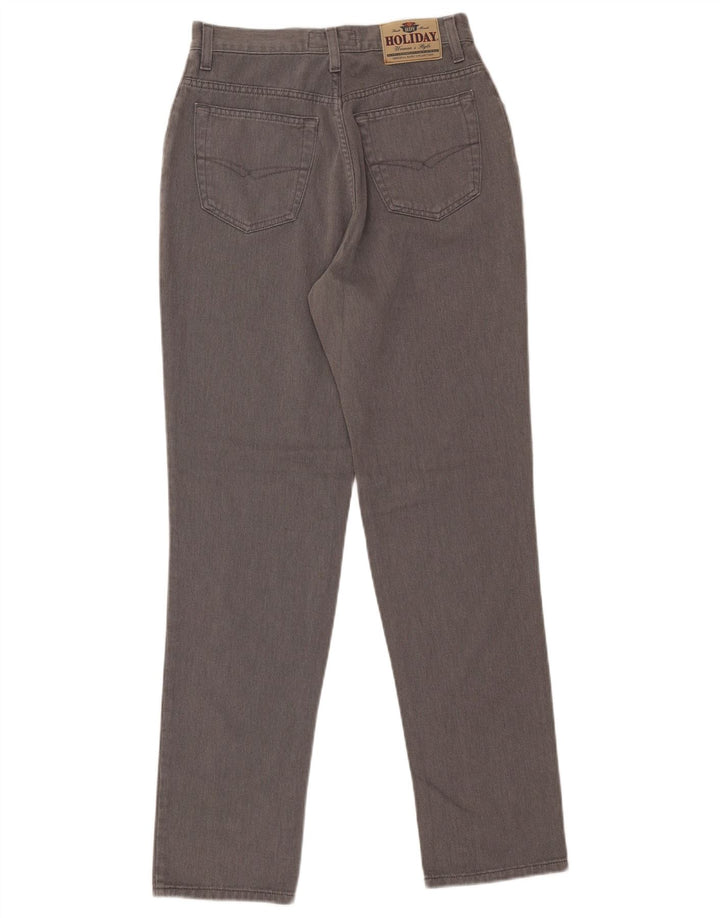 Jeans cônicos femininos Holiday W28 L31 cinza