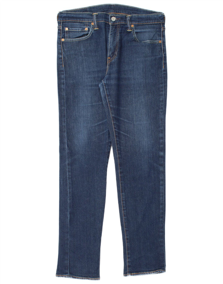 Levi's Masculino 511 Slim Jeans W32 L32 Azul Algodão