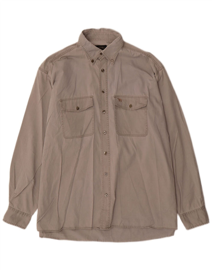 Camisa masculina Camel Active grande cinza
