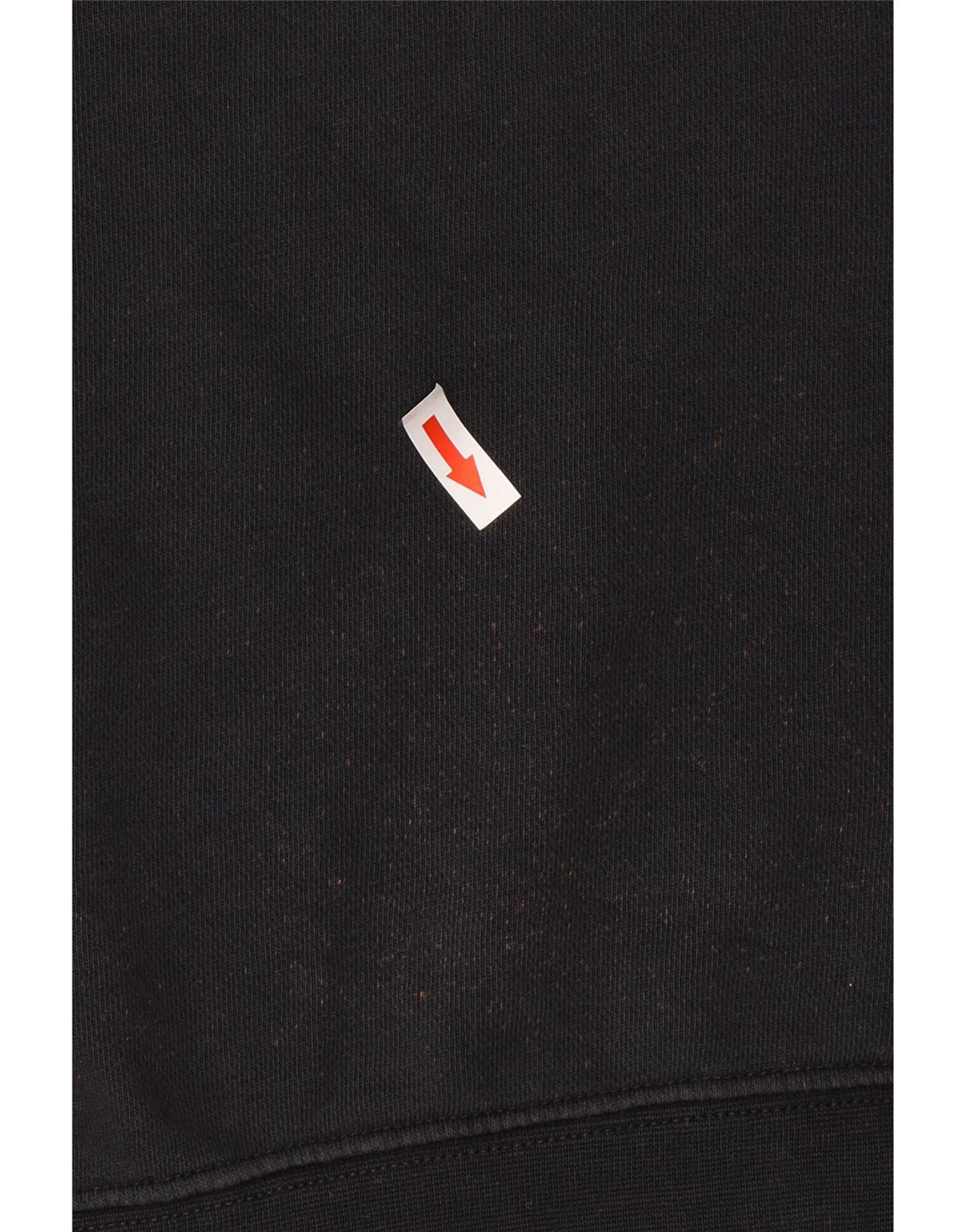 Nike masculino gráfico moletom jumper pequeno algodão preto