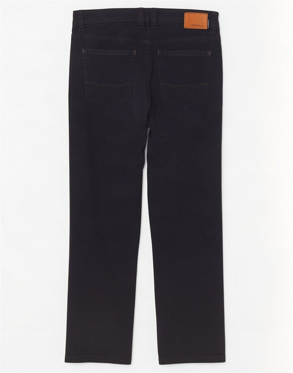 Camel Active Mens Straight Jeans W36 L32 Azul Marinho Algodão