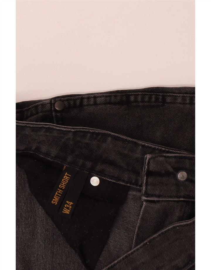 Shorts jeans masculino Wrangler W34 grande preto