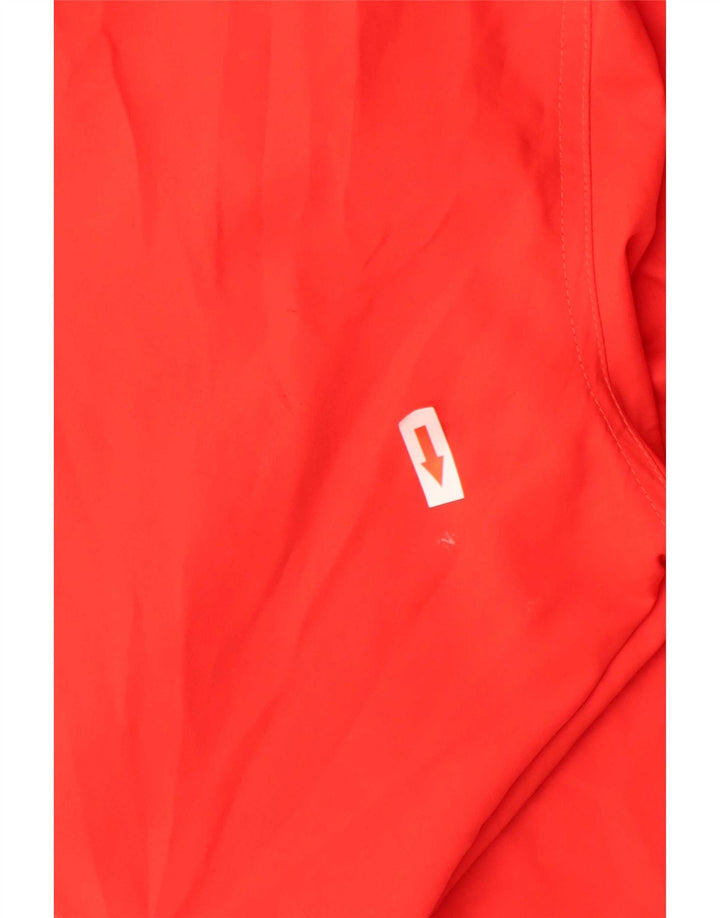 Shorts esportivos masculinos Puma médio vermelho