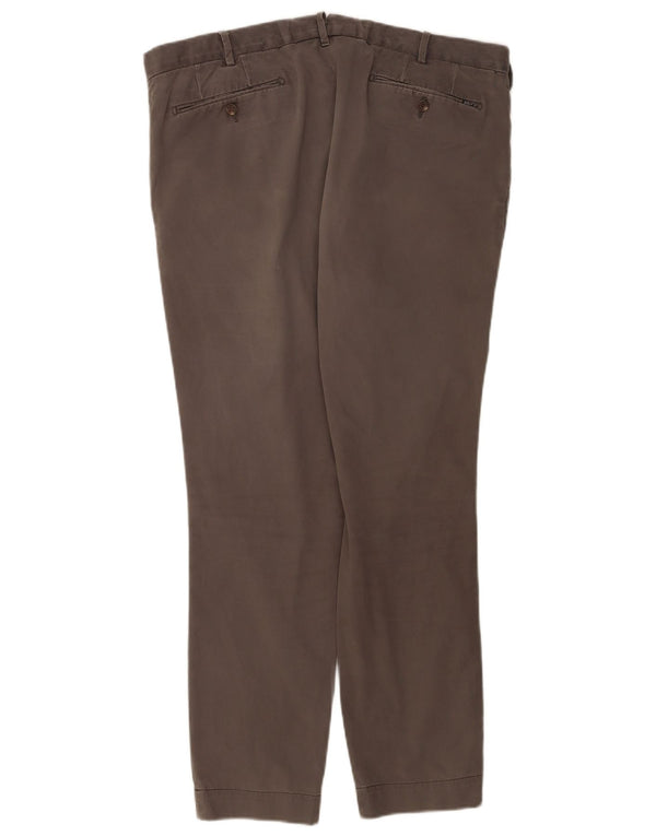 Calça masculina Polo Ralph Lauren Slim Fit W36 L29 Algodão Cinza