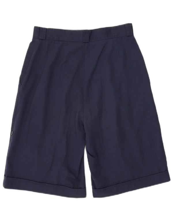 Shorts masculinos Lacoste Pegged Chino tamanho 42 médio W28 algodão azul marinho