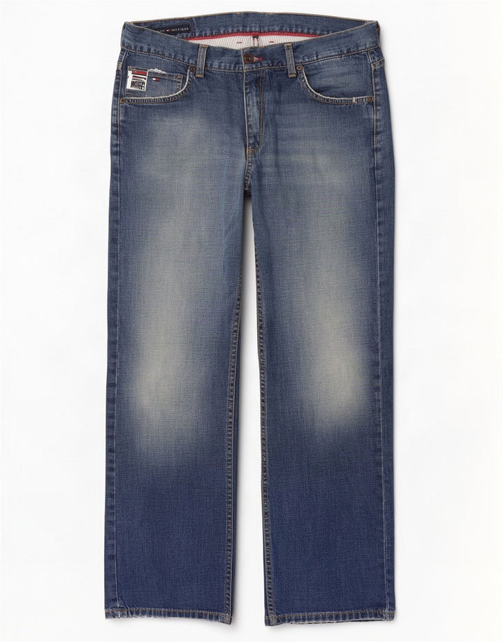 Jeans retos masculinos Tommy Hilfiger W36 L32 azul