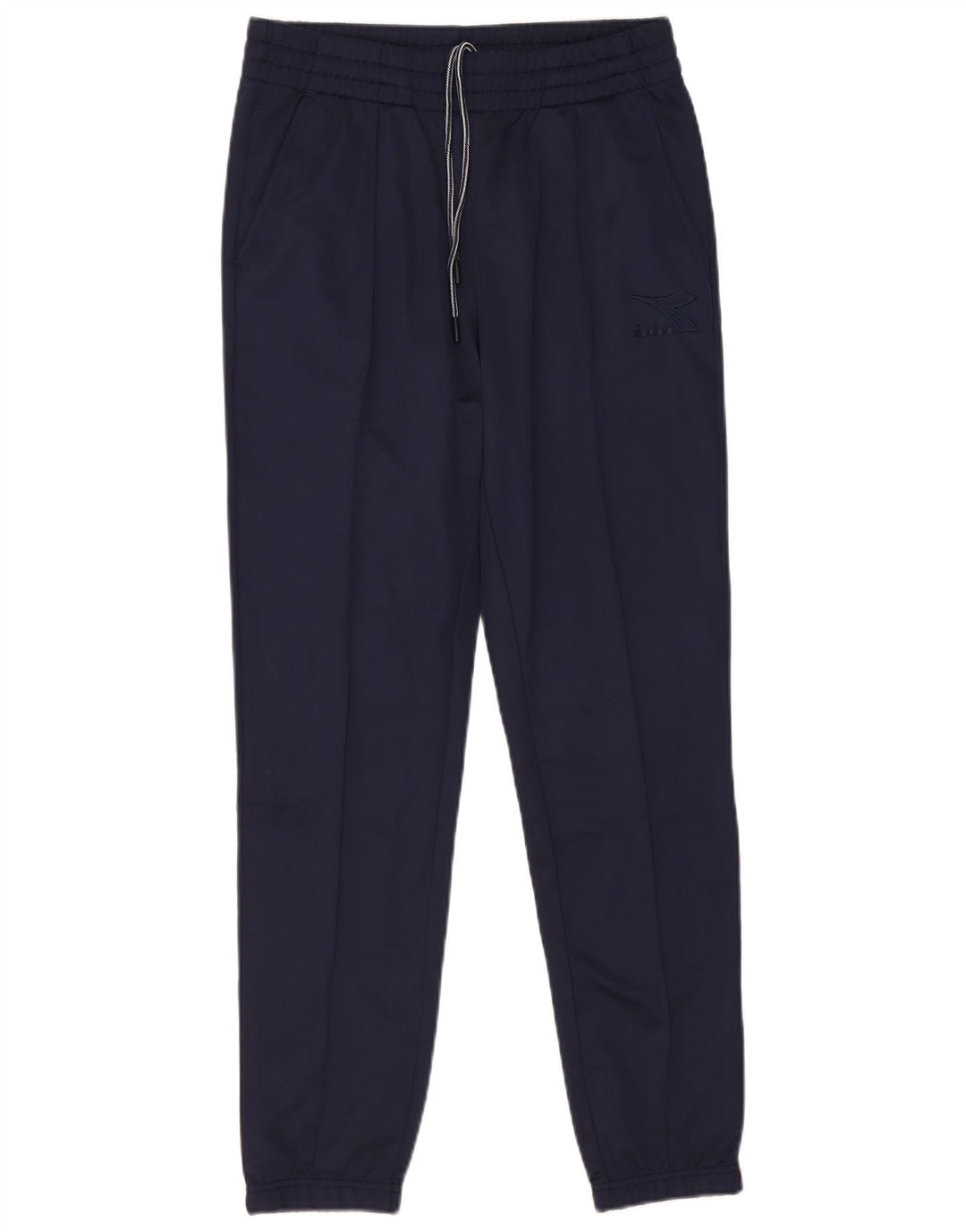 Calça de treino masculina Diadora Joggers médio poliéster azul marinho