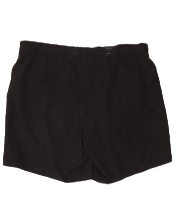 Shorts esportivos masculinos Lotto grandes pretos