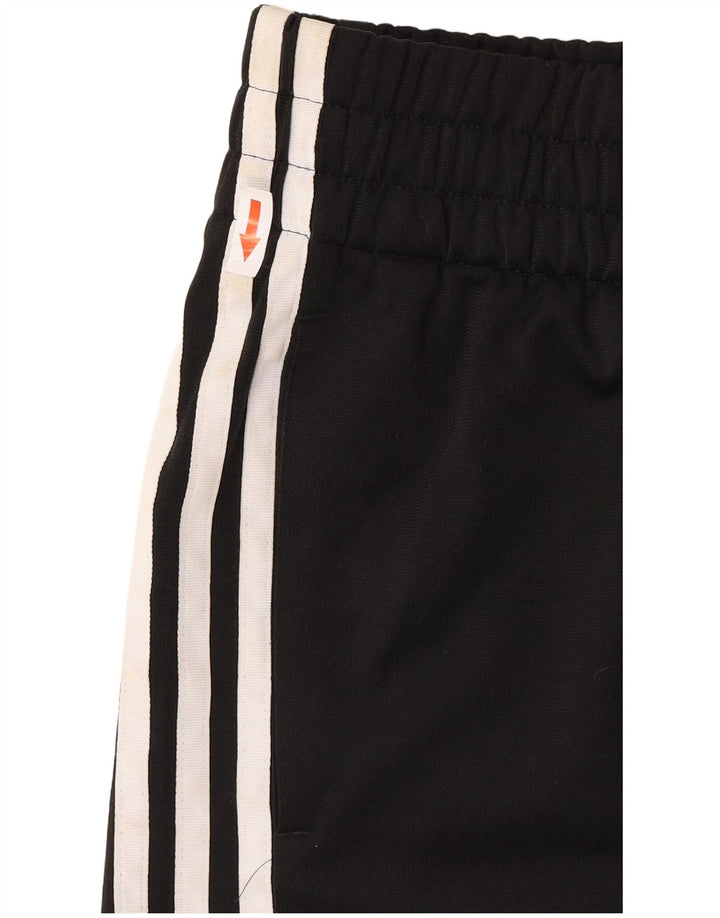 Shorts esportivos femininos Adidas UK 8 pequeno poliéster preto