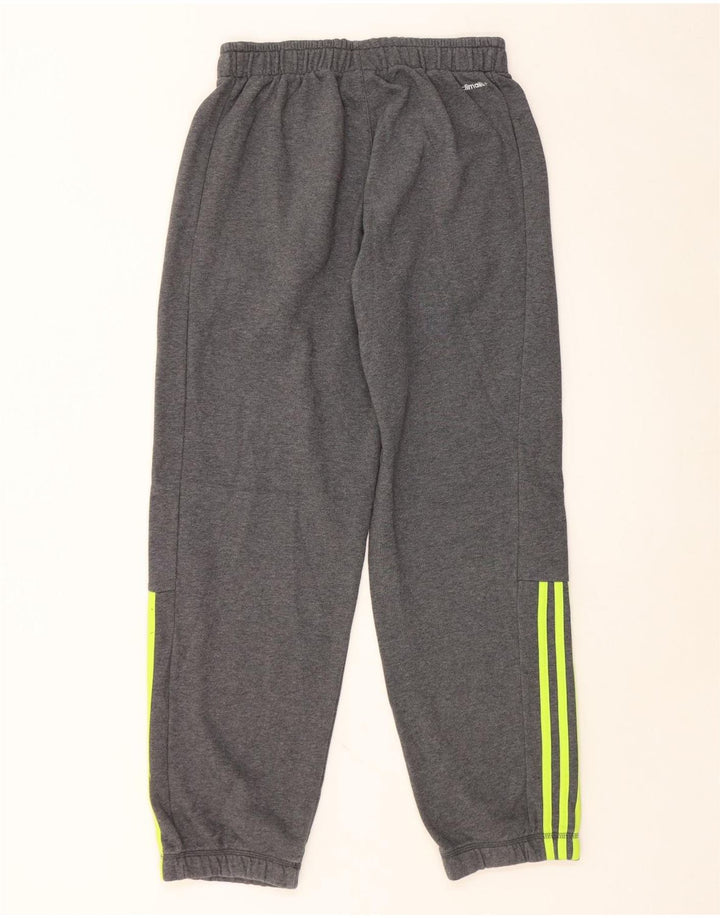 ADIDAS Mens Climalite Calças de treino Joggers Médio Algodão Cinza