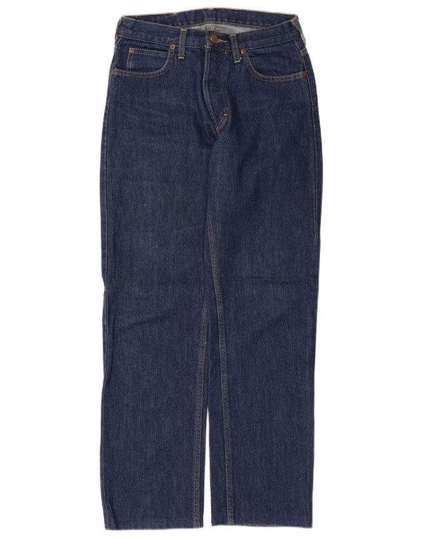 Lee Mens Straight Jeans W29 L29 Azul Algodão