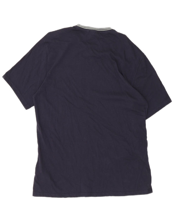 Camiseta masculina Barbour Top 2XL algodão azul marinho