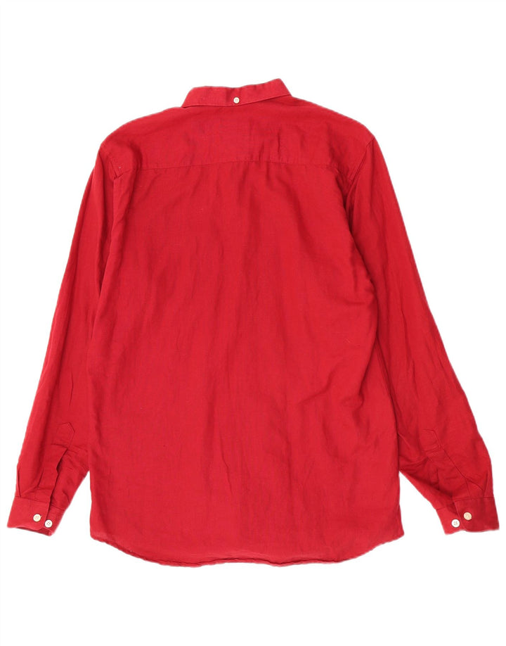 Camisa masculina Gant média vermelha