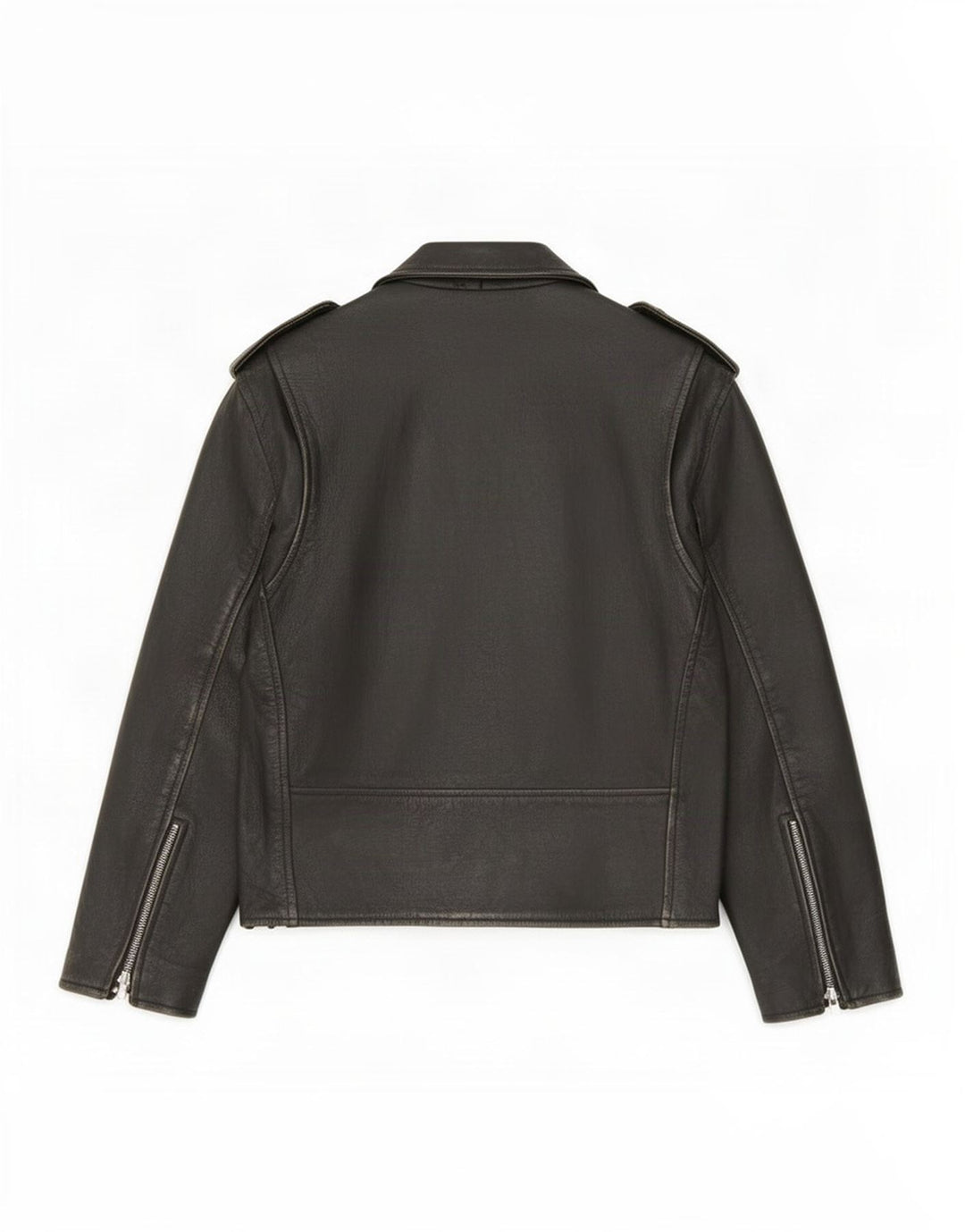 Jaqueta masculina de couro para motociclista Sheep Land Reino Unido 36 pequena preta