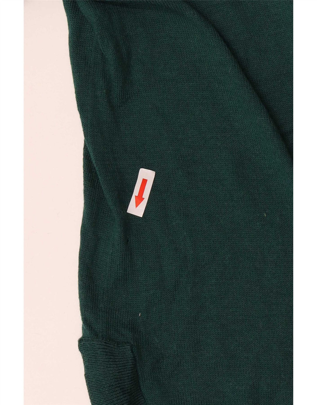 Suéter feminino Fat Face com gola redonda e poliéster verde médio UK 12