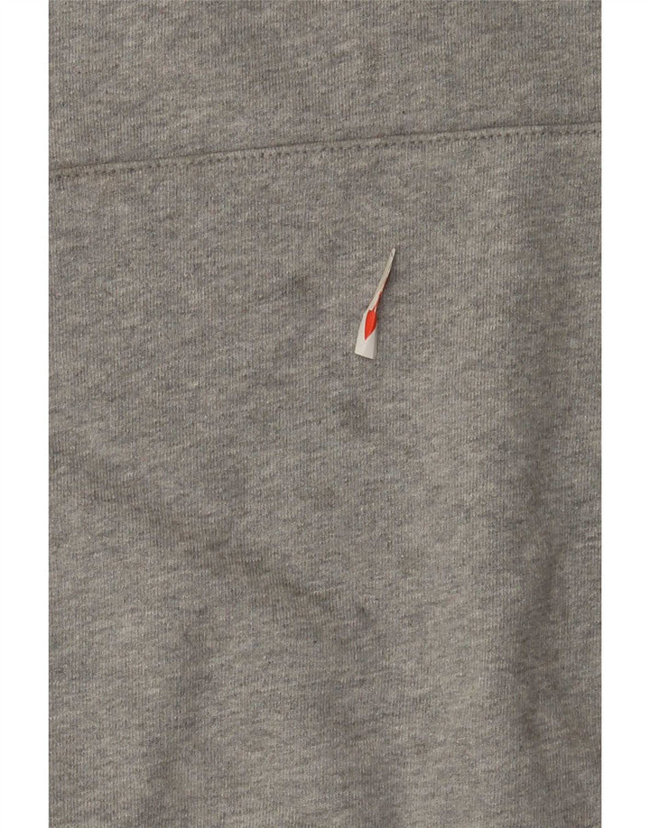 Suéter com capuz gráfico padrão masculino Levi's grande algodão cinza