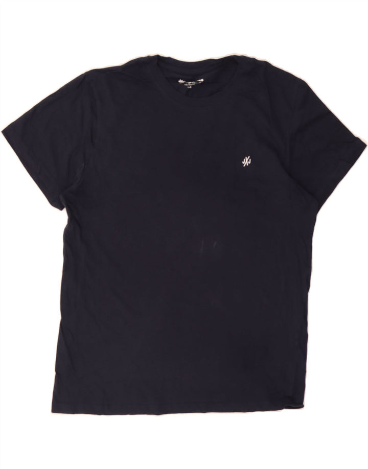 JACK & JONES Mens T-Shirt Top Large Navy Blue Cotton Vintage Jack & Jones and Second-Hand Jack & Jones from Messina Hembry 