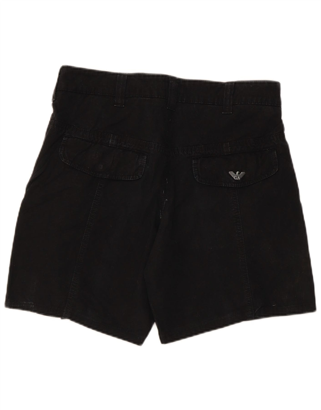Shorts Chino Feminino Armani Jeans W30 Médio Preto