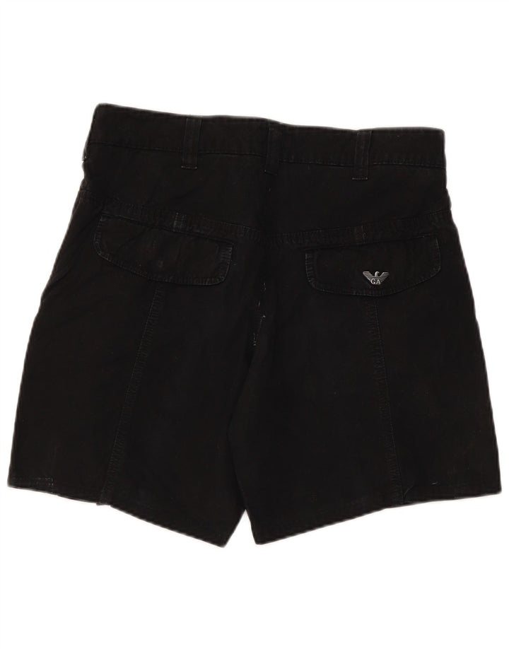 Shorts Chino Feminino Armani Jeans W30 Médio Preto