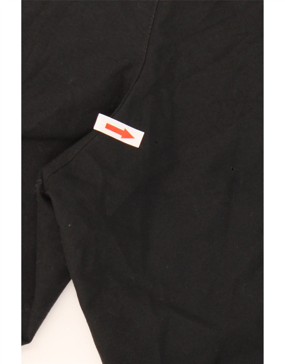 Calças de treino masculinas ADIDAS UK 40/42 poliéster preto médio