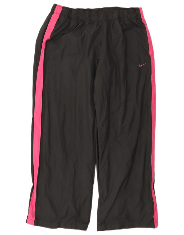 Calça esportiva feminina Nike UK 18 XL cinza colorblock poliéster