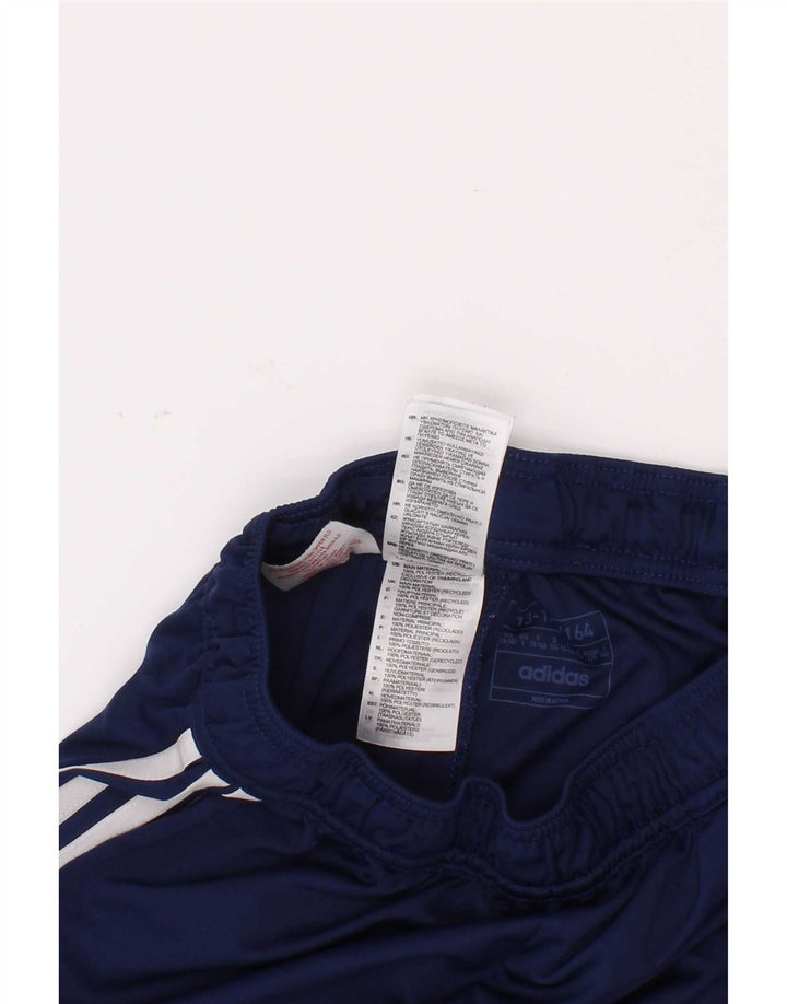 Shorts esportivos Adidas meninos 13-14 anos azul poliéster