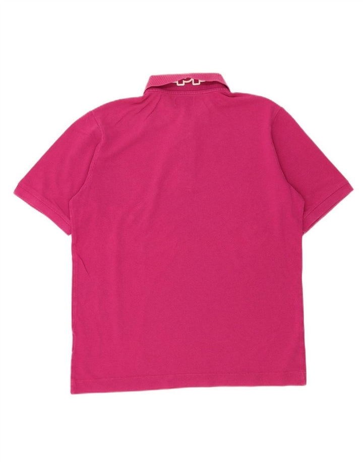 Camisa polo masculina KAPPA grande algodão rosa