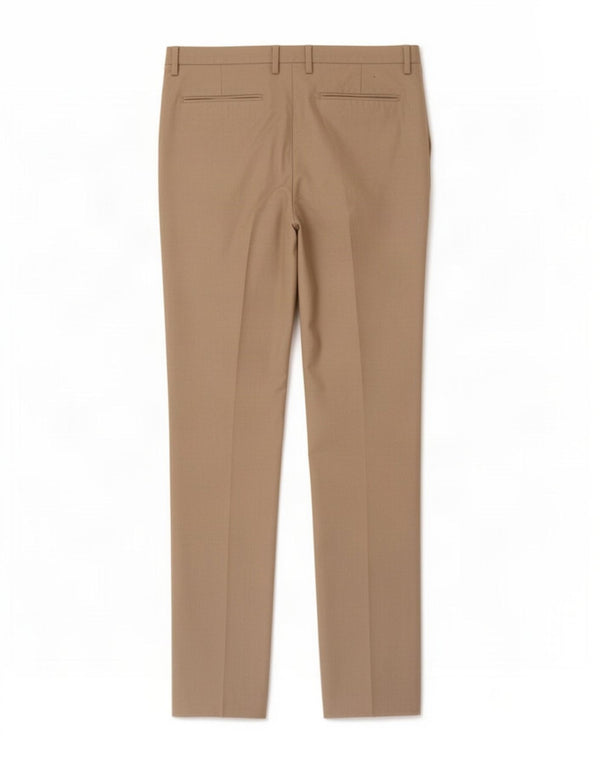 Zara Mens Slim Chino Calças EU 44 Grande W34 L33 Bege